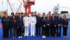 深蓝铸魂 强军兴邦|万通海欣控股集团参加“黄河入海，战舰回家”双拥共建活