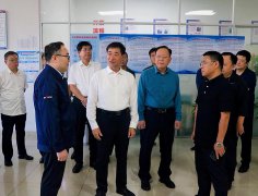 东营市副市长梁润生莅临海欣热力公司调研冬季供暖保障工作