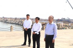 省稳住经济基本盘督导和服务工作组莅临海欣港务集团调研